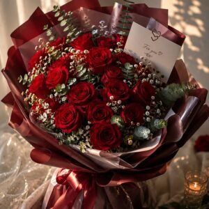 Premium Red Rose Bouquet